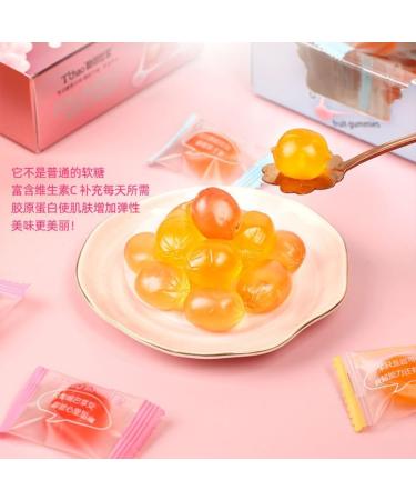 Fruit juice fudge Gummy candy healthy nutritious desserts Mango white peach soft candy Wedding candies instant snacks pastries fruit casual snacks Chinese snack gifts (Mix flavors 6 boxes) Mix flavors 6 boxes - Buy Online on GoSupps.com