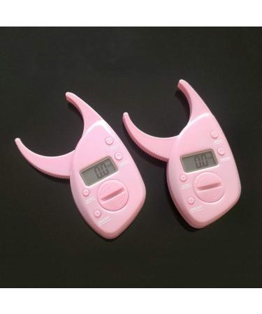 Nuobesty Digital LCD Body Fat Caliper - Accurate Body Fat Measurement Device for Men & Women - Fat Percentage Analyzer in Pink - Buy Online on GoSupps.com