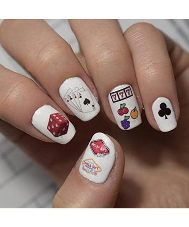 Casino Las Vegas Cards Collections (las vegas Water Nail Decals Art) - Buy Online on GoSupps.com