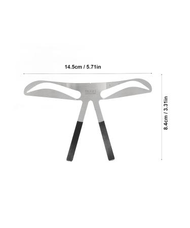 Eyebrow Stencil Lineal Set - Golden Cut Measurement Tool for Perfectly Positioned Half-Permanent Eyebrows (3 Pieces) - Buy Online on GoSupps.com
