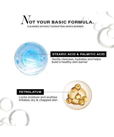 RUVYAA N.ovology Moisture Barrier Booster Cleanser with Stearic Acid & Palmitic Acid | Hydrating Face Wash For Dry Skin Sensitive Skin | 180G - Buy Online on GoSupps.com