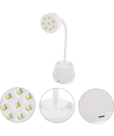DRESSOOS Nail Uv Lamp Nail Gel Nail Lamp Light Uv Nail Lamp Uv Led Lamp for Gel Nails Uv Lamp for Nails Uv Gel Nail Lamp Gel Light for Nails Gel Lamp Gooseneck White Nail Polish Led Lights - Buy Online on GoSupps.com