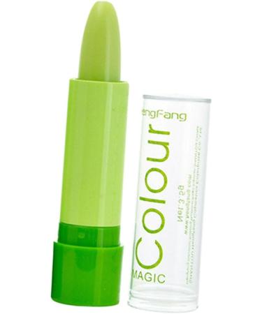  Gazechimp Gazechimp Fruit Green Lipstick Magic Colour Transformable Pink Color at Long Temperature Moisturising Balm - Buy Online on GoSupps.com