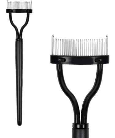 Brensty Eyelash Comb Curlers Makeup Mascara Applicator Eyebrow Grooming Brush Tool - Buy Online on GoSupps.com