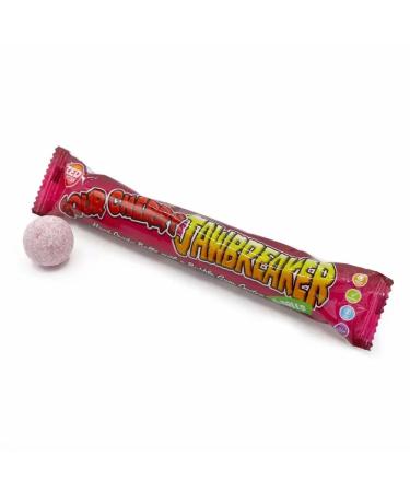 Sour Cherry Jawbreaker - 8 Bubblegum Sweets 8 Count (Pack of 1)