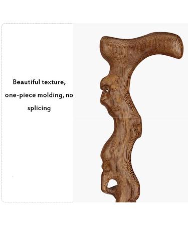 Walking Stick Walkers for seniors Walking Sticks Walking Sticks for The Elderly Environmentally Friendly And Sandalwood Materials Comfortable And Safe Handshake Exquisitely Carved Bamboo Knots rol - Buy Online on GoSupps.com