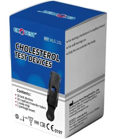 10 Ecotest Cholesterol Strips by ValueMed - Buy Online on GoSupps.com
