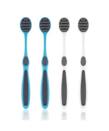 Buy Tongue Scraper Bulk Kit | BPA Free Tongue Scrapers & Brushes for Adults & Kids - 12 Pack Oral Hygiene Bundle - Buy Online on GoSupps.com