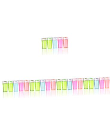 Beavorty 25 Sets Fluorescent Nail Stamp Nail Kits Nail Scraper French Nail Tool Nail Art Kit Stamp Kit Nail Beauty Stamper Salon Supplies Nail Stamper Fluorescence Cat Eye Gel 3d