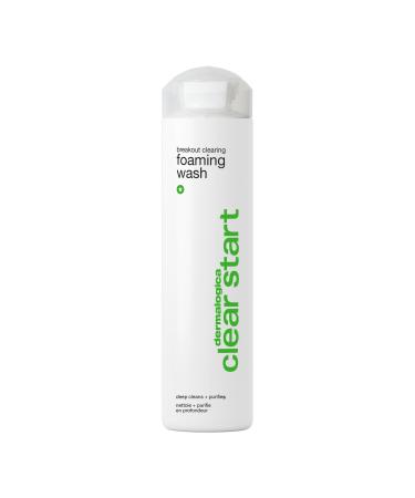 Dermalogica Clear Start Breakout Clearing Foaming Wash - Acne Face Wash with Salicylic Acid & Tea Tree Oil - Dive Into Pores to Clear Soothe & Energize 10 Fl Oz (Pack of 1)