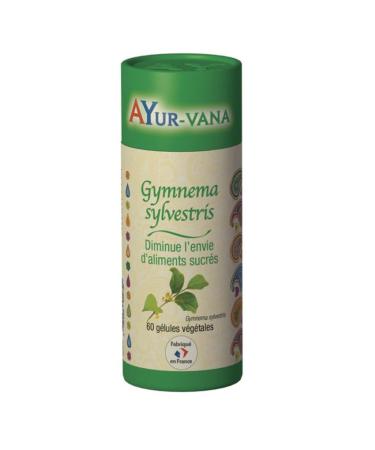 Gymnema sylvestris AYur-vana - 60 g lules - Diminue l'envie d'aliments sucr s