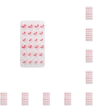 10 Set of 1 Set Christmas Nail Wraps Cartoons Style Toe Adorable False Fingernails Children Art Decals Beauty Tool Manicure - Buy Online on GoSupps.com