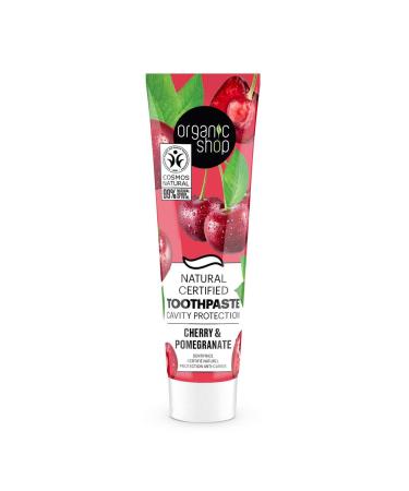 ORGANIC SHOP CHERRY DENTIFRICO CAVITY PROTECTION 100GR