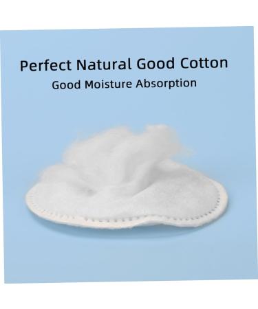 Buy Minkissy 300 Pcs Makeup Sponges & Cotton Pads - Thick Overlock Non-Woven Fabric for Face & Eyelashes | Travel-Friendly Makeup Remover - Buy Online on GoSupps.com
