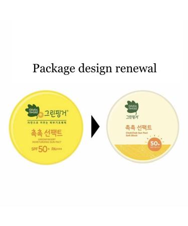 Green Finger Kids Sunscreen Facial Cushion Pact SPF50+ with Aloe Baobao & Moringa - Children Sun Protection 16g - Buy Online on GoSupps.com