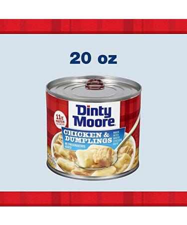 Dinty Moore Chicken & Dumpling Can 20oz - 8 Count | Pack of 1 - Buy Online on GoSupps.com