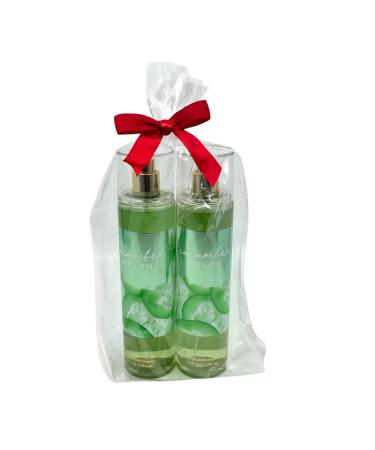 Bath & Body Works CUCUMBER MELON Fine Fragrance Mist Gift set with a Red Bow for Holiday - Pack of 2 - Buy Online on GoSupps.com