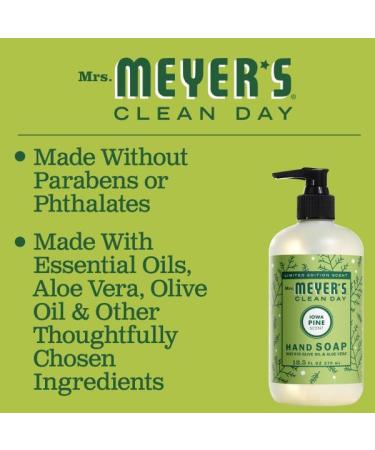 Limited Edition Scent Mrs. Meyer's - Iowa Pine Hand Soap 12.5oz - 2-PACK - Buy Online on GoSupps.com