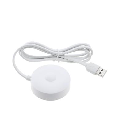 SING F LTD 1PC USB Electric Toothbrush Magnetic Charger Toothbrush Charger Base Replacement Compatible with Braun Oral-B IO 7/8/9/10 Electric Toothbrush Charging Base 1M White