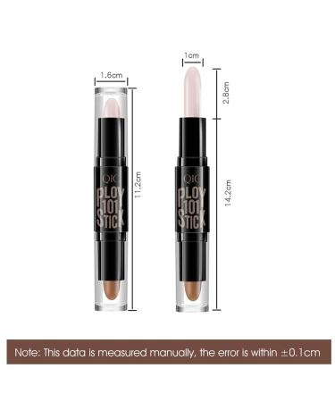 2-in-1 Contouring Pencil & Concealer - Versatile Makeup Highlighter for All Skin Types | International Shipping Available - Buy Online on GoSupps.com