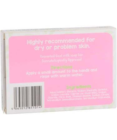 Organic Unscented Goat Milk Soap (85g/3oz) - Gentle and Nourishing - Buy Online on GoSupps.com