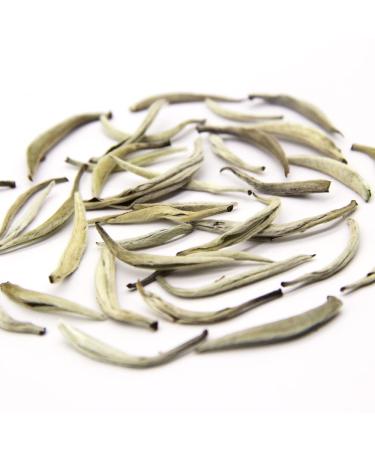 Yunnan Yin Zhen Silver Needle White Tea - 2.8oz/80g | Chinese Silver Tips Tea | 40 Cups - Buy Online on GoSupps.com