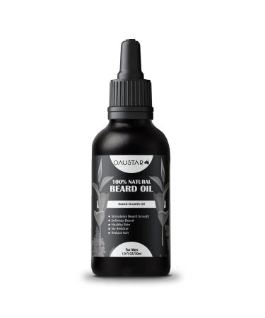 Beard Growth Oil for Men - Natural Formula for Thicker Softer Beards & Moustaches (30ml) - Tames & Softens - Buy Online on GoSupps.com