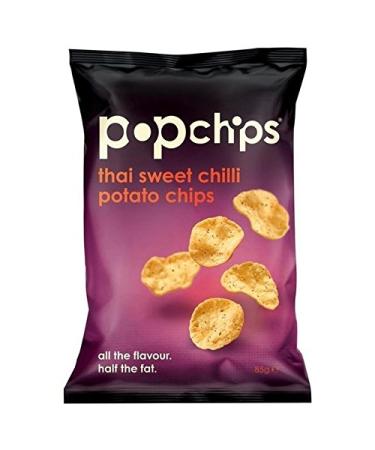 Popchips Popchips Thai Sweet Potato Chips Saut Pepper 85 g - Pack of 2
