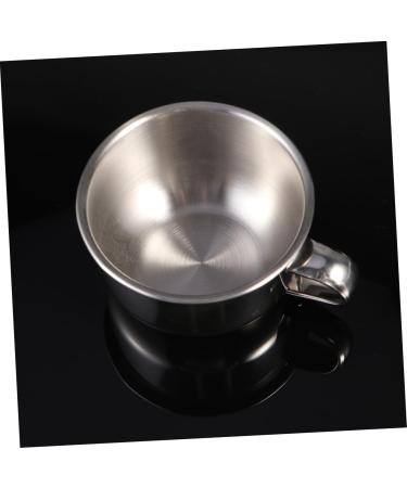 Frcolor Stainless Steel Razor Shell for Men - Premium Shaving Bowl with Handle Ideal for Grooming & Haircut Needs - Buy Online on GoSupps.com