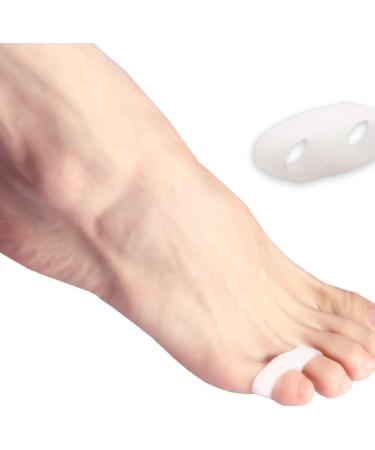 FARUTA 4 Pairs Bunion Corrector Toe Separators for Kids and Adults - Silicone Gel Toe Guards for Hammer Toes and Claw Toes - Toe Straightener for Women, Men, and Children - Buy Online on GoSupps.com