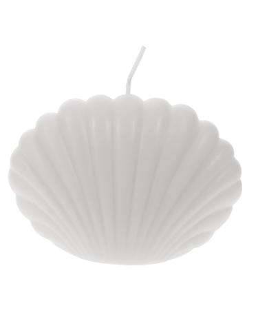 1pc Shell Candle Hand Poured Scented Candle Decorative Scented Candle Long Burning Fragrance Candle Bubble Decor Candle Women Bubble Candle Miss Household Paraffin White Pearl