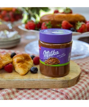 Milka Hazelnut and Cocoa Spread made with 100% Alpine milk and sunflower oil 600g - Buy Online on GoSupps.com