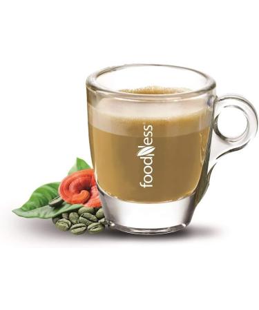 FoodNess - Green Coffee & Ganoderm Compatible Dolce Gusto Lactose & Gluten Hazelnut Flavour (1 Box Tot. 10 Capsules) - Buy Online on GoSupps.com