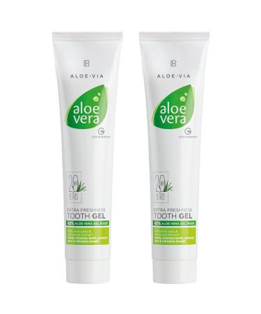 Aloe Vera Extra Fresh Tooth Gel XXL Set of 2 (2 x 125 ml)