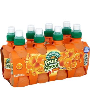 Robinsons Fruit Shoot Orange 8 x 200 ml.