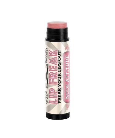 Doctor Lip Bang's BUZZING Lip Balm - Lip Freak | All Natural & Cruelty Free | Nude Attitude | 2 Pack - Buy Online on GoSupps.com