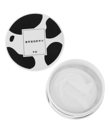 ARTIBETTER Lingettes Dissolvantes Ongles Hydratantes Parfum Lait Lot 48 Pi ces Non Pelucheuses R utilisables Douces pour Mains Soin Ongles Gel et Vernis Usage Style Style Al atoire