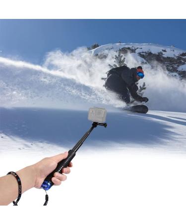 VVHOOY Selfie Stick Extendable Aluminum Monopod for Gopro Hero and Action Cameras - 11.25-37inch Telescopic Pole - Buy Online on GoSupps.com