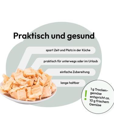 GRAU The Original Dried Vegetables for BARF Menus for Dogs Parsnip Dice Pack of 1 (1 x 500 g) Food Supplement for Dogs - Buy Online on GoSupps.com