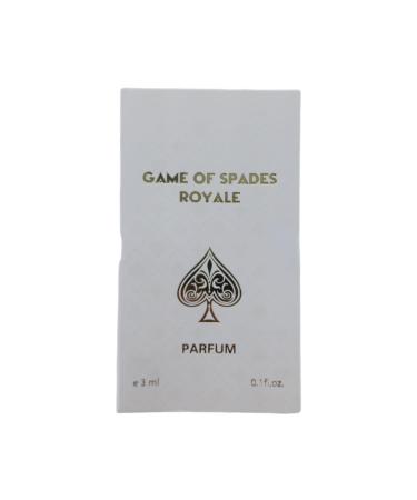 Jo Milano Game of Spade Royale for Unisex Parfum Spray 0.10 Ounce 0.1 Fl Oz (Pack of 1) - Buy Online on GoSupps.com