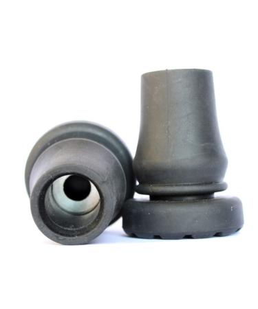 Clispeed 4-Piece Slip-Proof Crutches Pipe Tips - 1 Inch Safety Accessories for Rollators & Walking Sticks - Thickened Rubber Covers - Black (5x4cm) - Buy Online on GoSupps.com