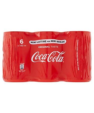 Coke Cola Alcohol Free Paint Mini Pots, 150ml, Pack of 6