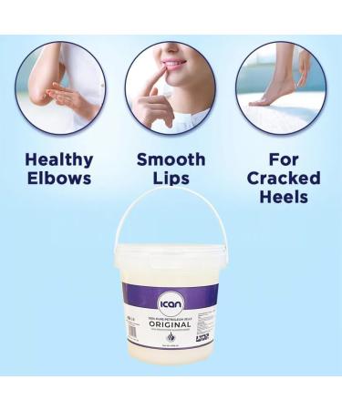 ICAN LONDON 100% Pure Original Petroleum Jelly 1000ml (1kg) - Buy Online on GoSupps.com