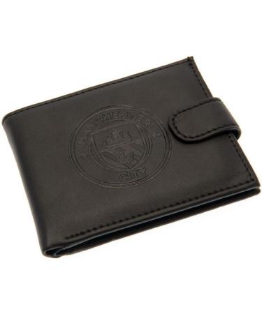 Buy Manchester City RFID Embossed Leather Wallet - Stylish & Secure | International Shipping Available - Buy Online on GoSupps.com