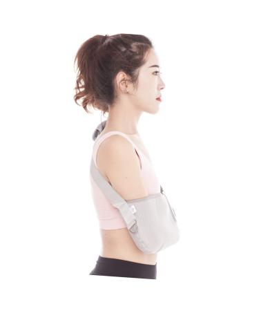 Buy Gatuida Arm Support Sling - Clavicle Immobilizer Brace for Shoulder Surgery & Broken Arm | Adjustable Grey Shoulder Sling for Rotator Cuff & Elbow Support - Buy Online on GoSupps.com