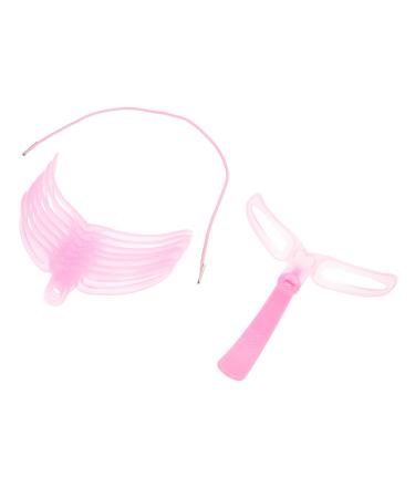 BIUDECO 3 Sets Eyebrow Aid Eye Brow Stencil Handheld Eyebrow Stencil Four Generations Card Household