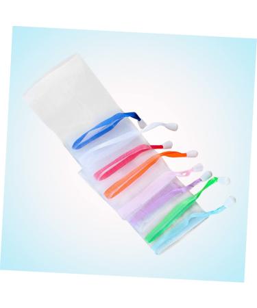 NOLITOY Soap Mesh Pouch - Exfoliating Soap Saver Bag for Handmade Soap & Bath | Bubble Net Bath Flower - Japan Cleansing Accessory - Buy Online on GoSupps.com