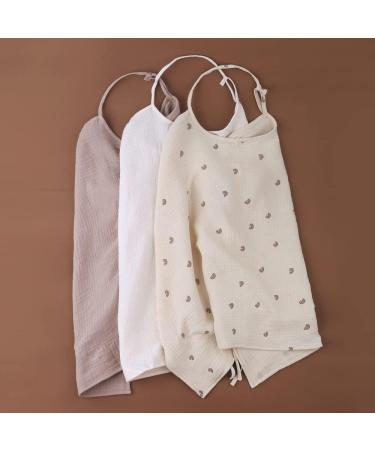 LICHENGTAI Nursing Scarf - Soft & Breathable Breastfeeding Cover for On-The-Go Privacy - Lactation Blanket and Nursing Apron for Nursing Mothers #02 - Buy Online on GoSupps.com