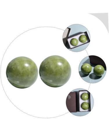 Magiclulu 2-Piece Jade Hand Massage Balls | Hand Exercise & Relaxation Tools for Stress Relief - Buy Online on GoSupps.com