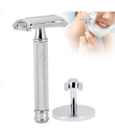 Manual razor razor plane men double -sided beard cutter portable stainless steel razor men's bare turf razor razor hair removal bare turfs facial care tools